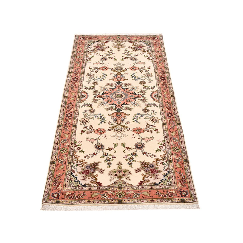 Runner Persisk matta - Tabriz - Royal - 203 x 81 cm - grädde