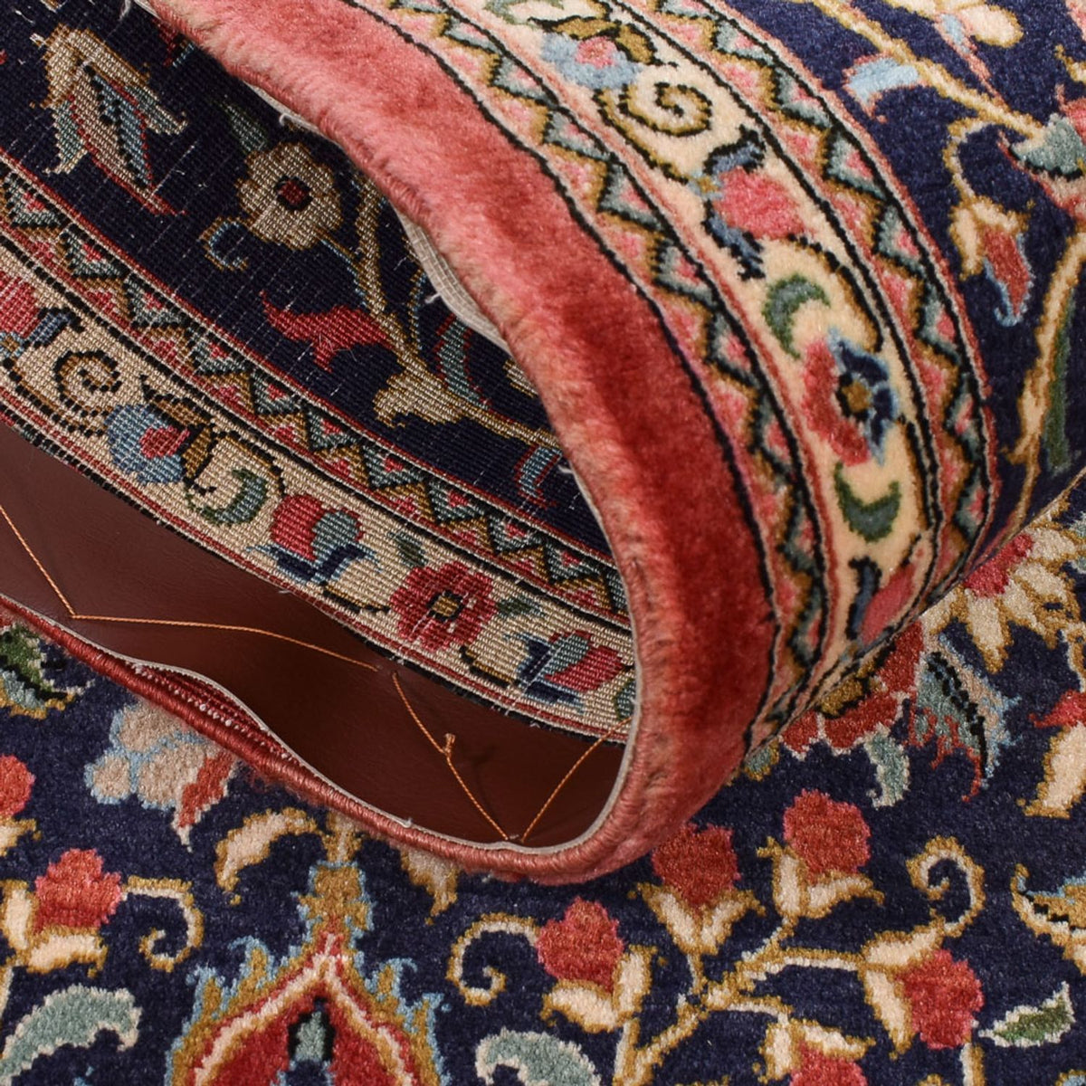 Runner Persisk matta - Ghom - 224 x 62 cm - flerfärgad