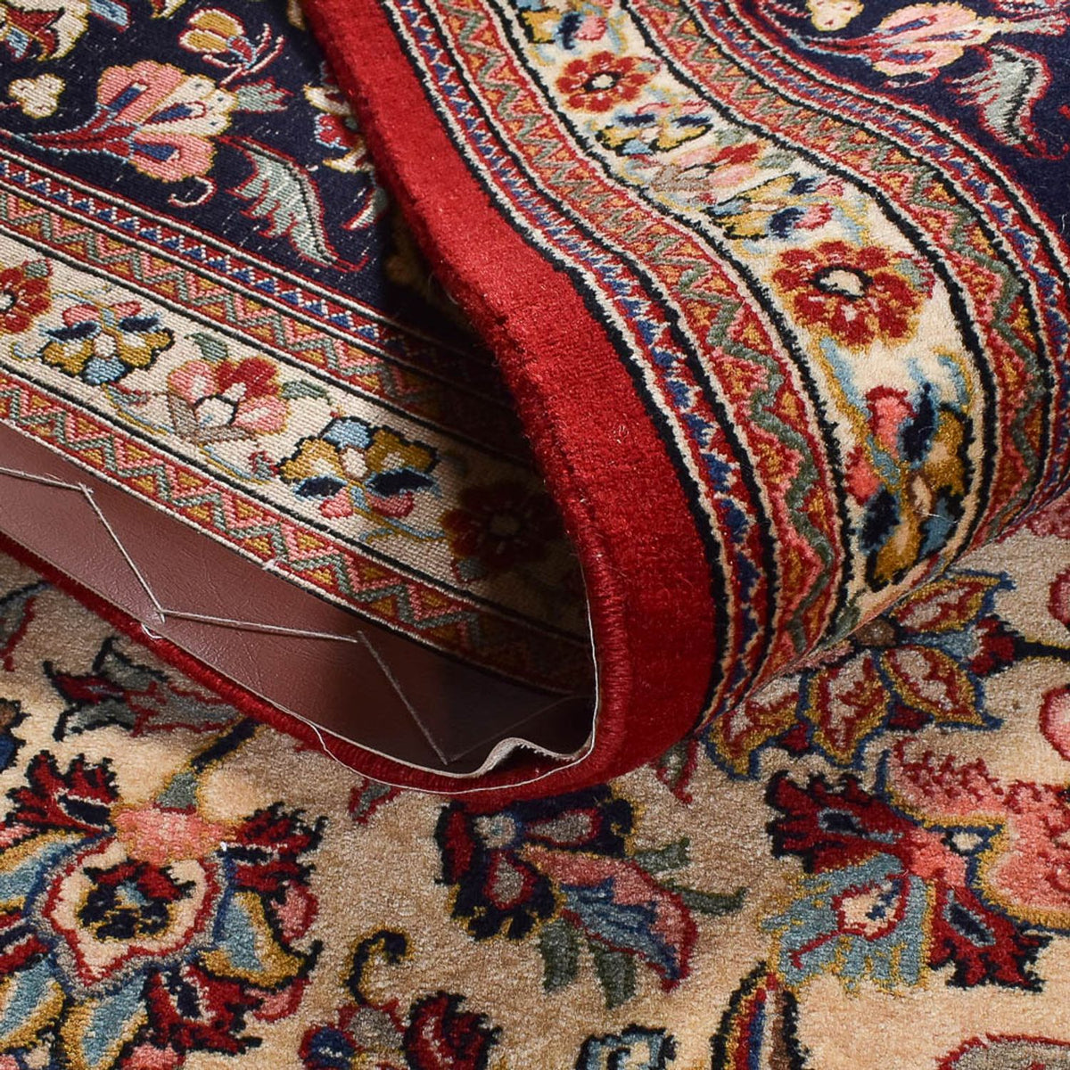 Persisk matta - Ghom - 365 x 252 cm - grädde