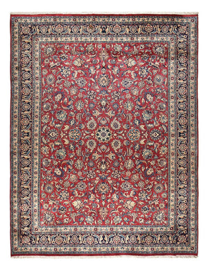 Persisk matta - Classic - 390 x 295 cm - mörkröd