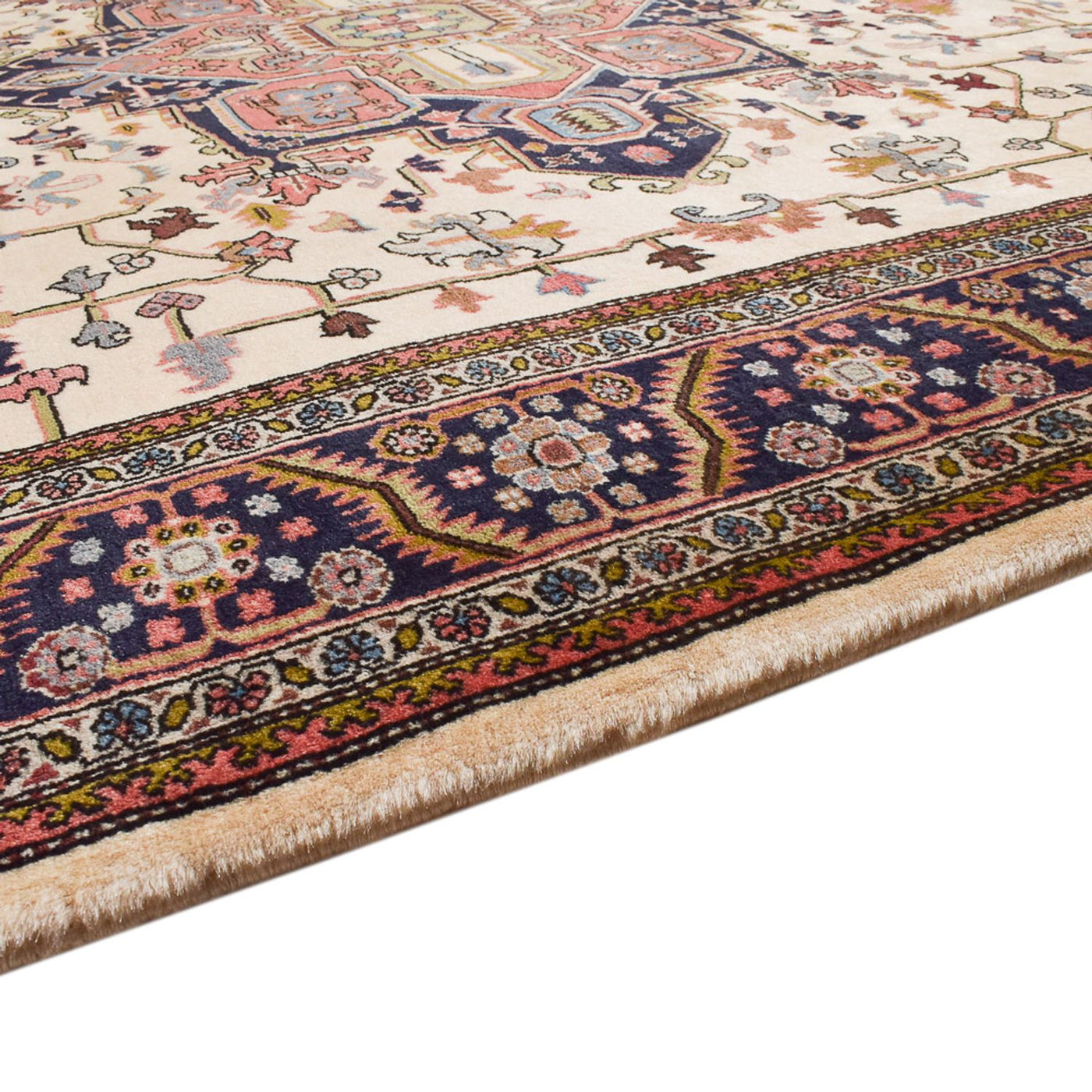 Persisk matta - Nomadic - 306 x 202 cm - grädde