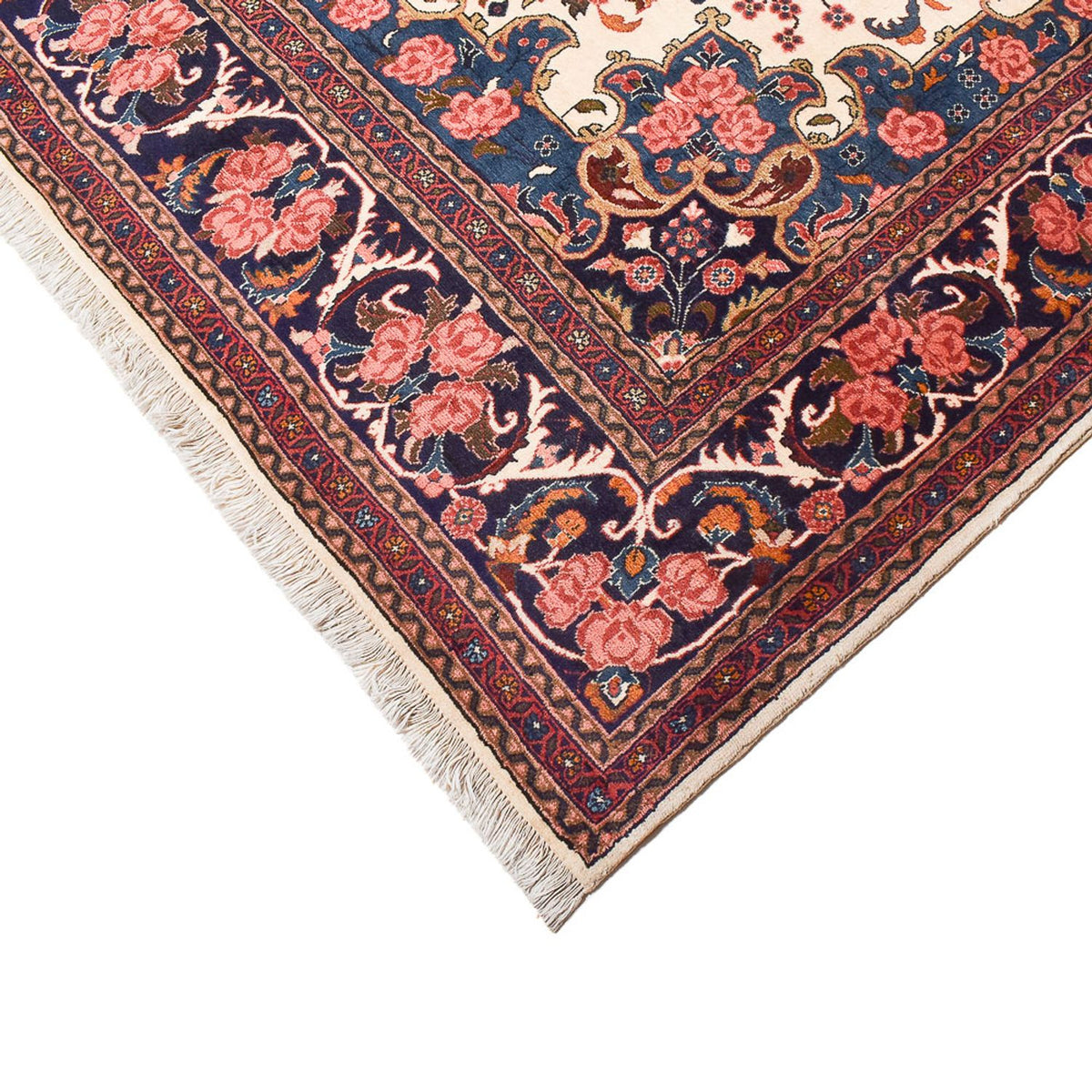 Persisk matta - Bijar - 306 x 200 cm - grädde