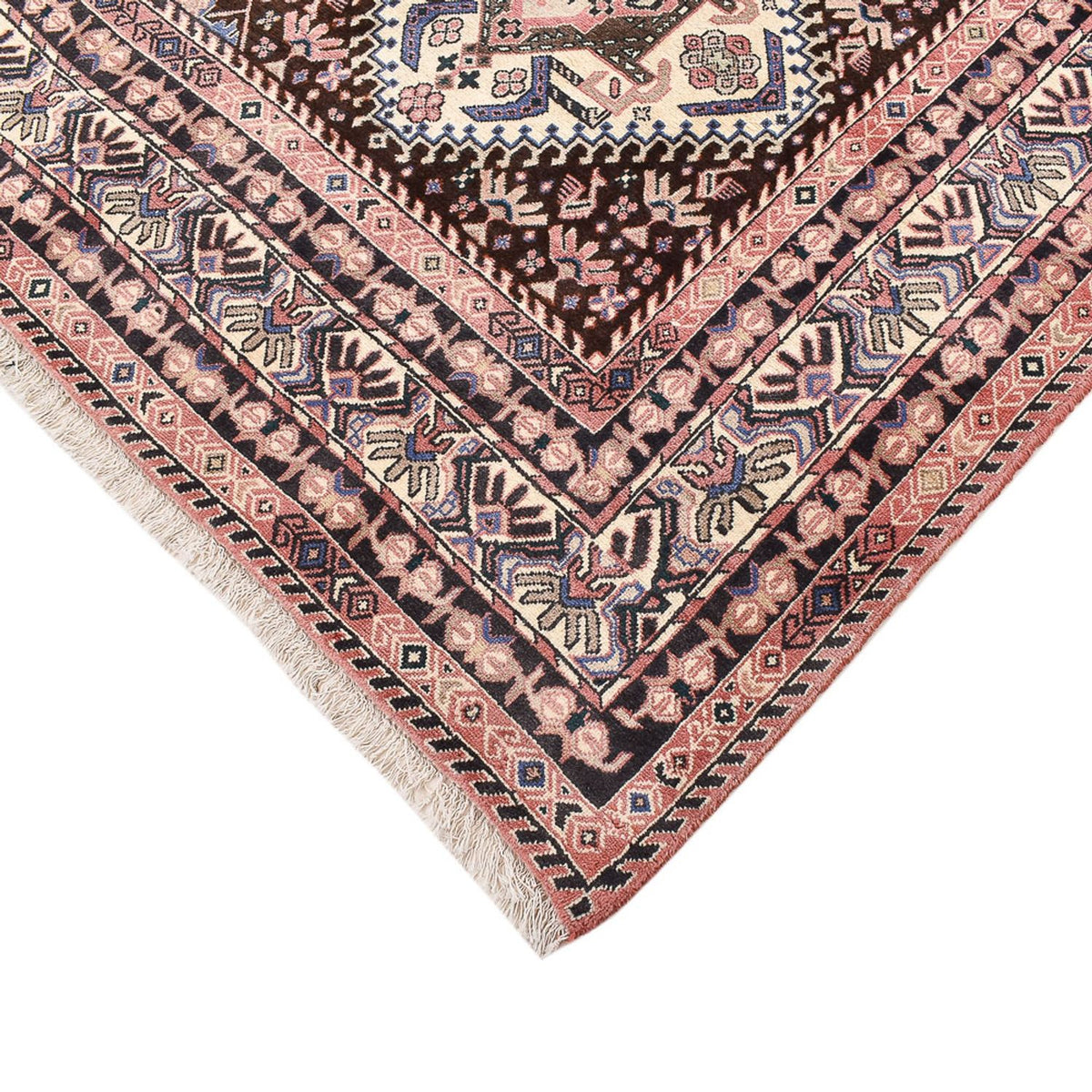 Persisk matta - Nomadic - 255 x 195 cm - flerfärgad