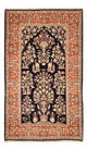 Persisk matta - Ghom - Kunglig - 270 x 157 cm - mörkblå