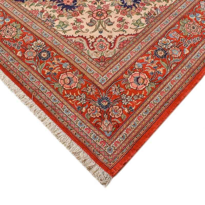 Persisk matta - Ghom - 345 x 250 cm - mörkblå