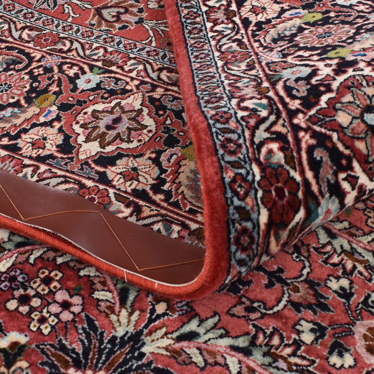 Persisk matta - Bijar - 290 x 206 cm - ljusröd