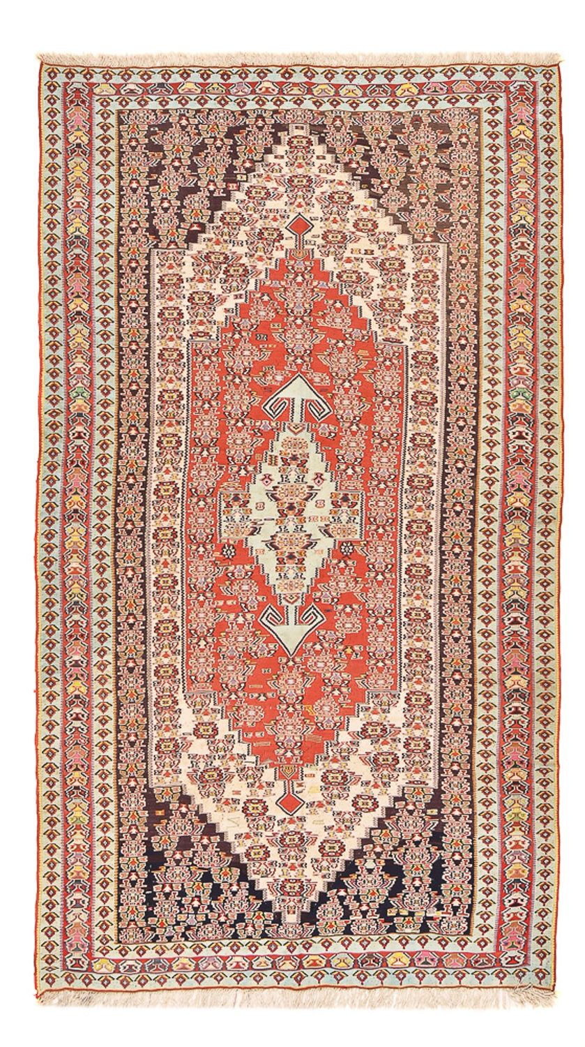 Kelim Carpet - orientalisk matta - 265 x 156 cm - röd