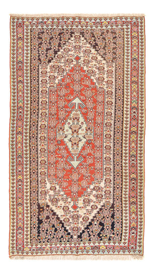 Kelim Carpet - orientalisk matta - 265 x 156 cm - röd