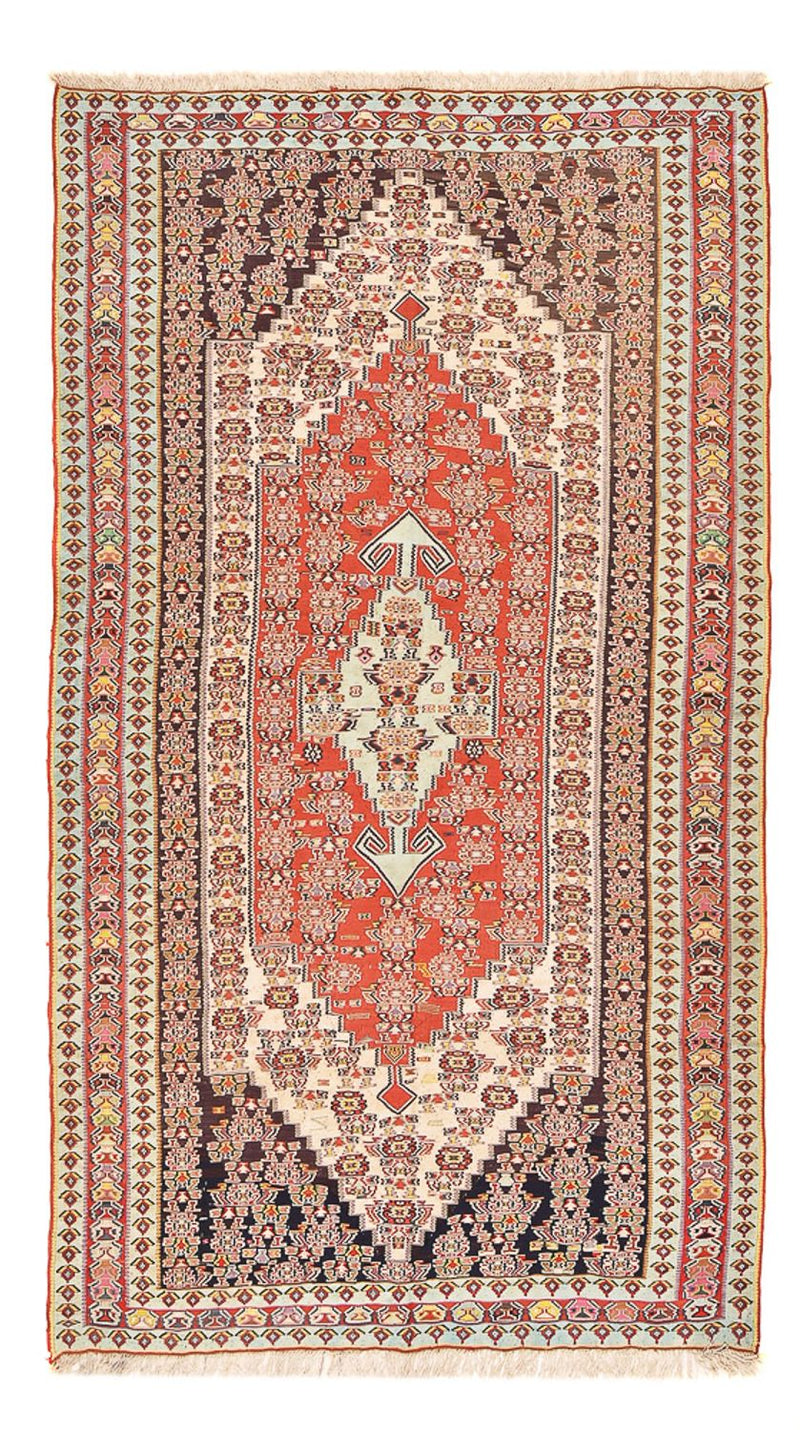Kelim Carpet - orientalisk matta - 265 x 156 cm - röd