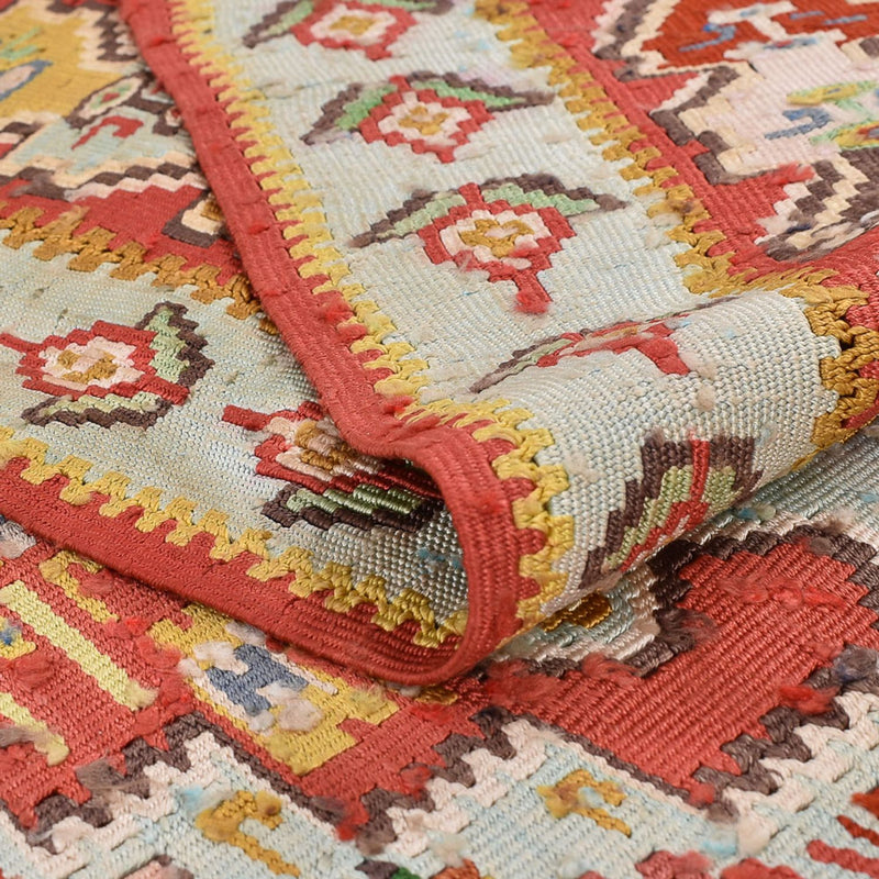 Kelim Carpet - orientalisk matta - 260 x 164 cm - röd