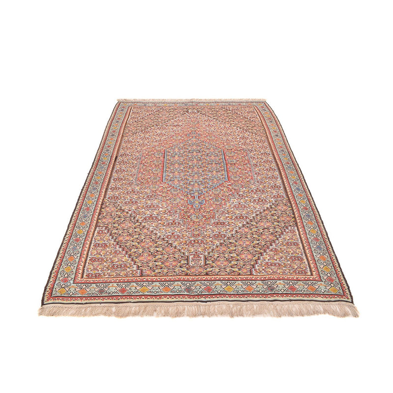 Kelim Carpet - orientalisk matta - 260 x 160 cm - ljusbrun