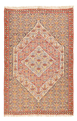 Kelim Carpet - orientalisk matta - 255 x 165 cm - ljusbrun