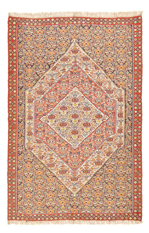 Kelim Carpet - orientalisk matta - 255 x 165 cm - ljusbrun