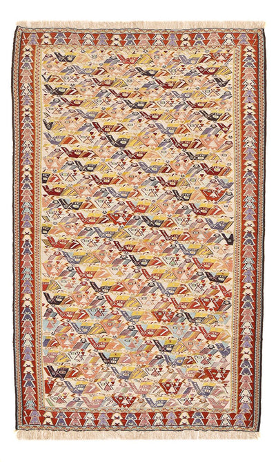 Silkes kilim Mattan 160x255cm