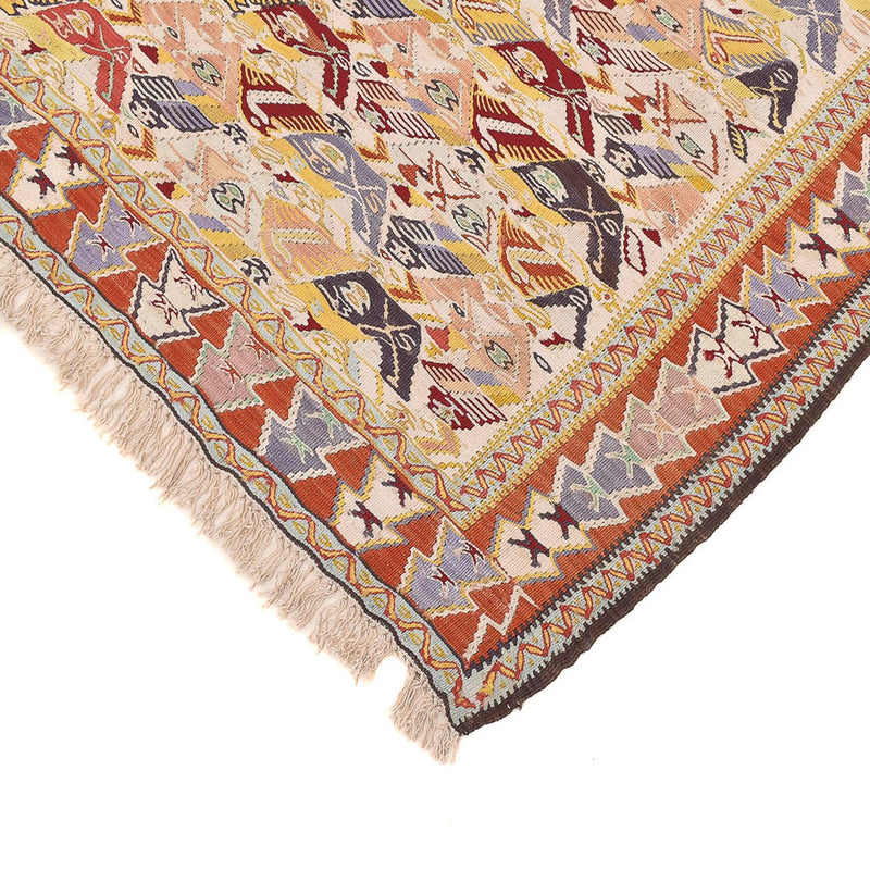 Kelim Carpet - orientalisk matta - 255 x 160 cm - karamell