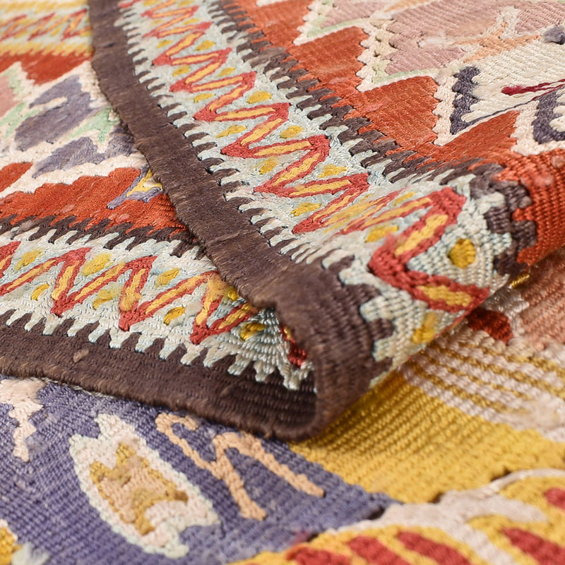 Kelim Carpet - orientalisk matta - 255 x 160 cm - karamell