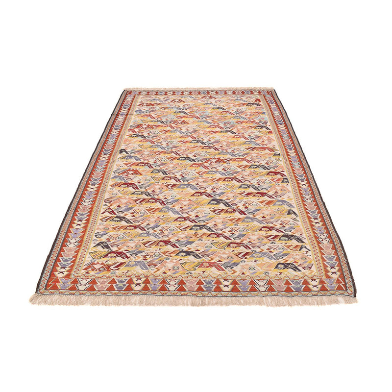 Kelim Carpet - orientalisk matta - 255 x 160 cm - karamell
