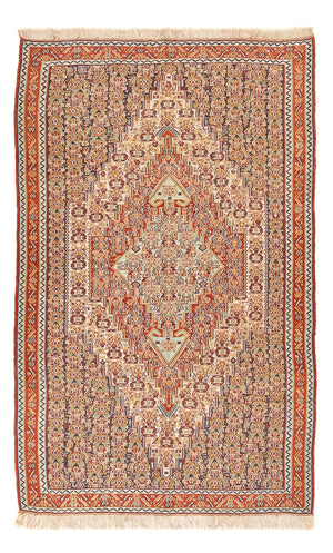 Kelim Carpet - orientalisk matta - 248 x 156 cm - ljusröd