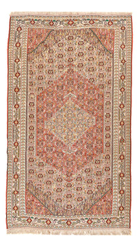 Kelim Carpet - orientalisk matta - 260 x 160 cm - ljusröd