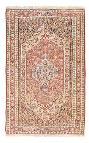 Kelim Carpet - orientalisk matta - 255 x 155 cm - ljusröd