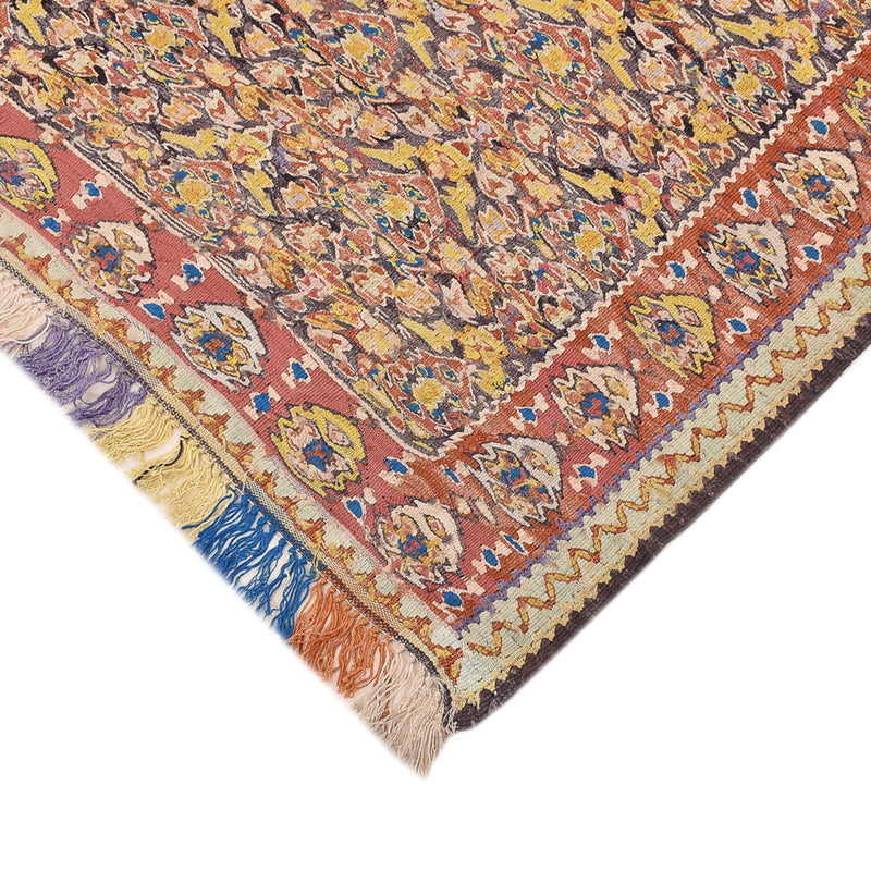 Kelim Carpet - orientalisk matta - 200 x 140 cm - karamell