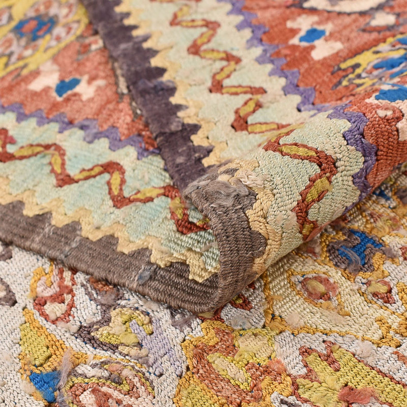 Kelim Carpet - orientalisk matta - 200 x 140 cm - karamell