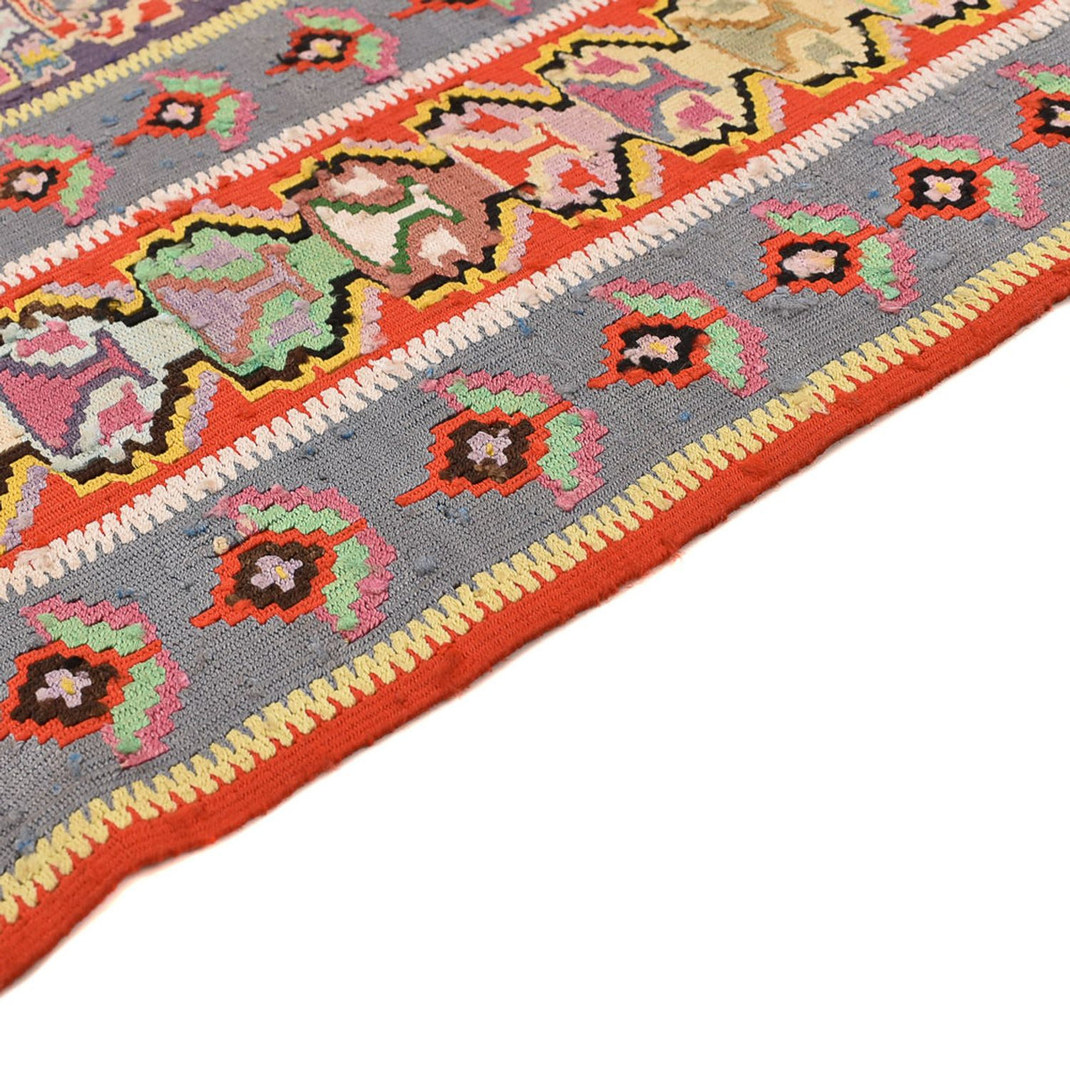 Kelim Carpet - orientalisk matta - 260 x 154 cm - röd