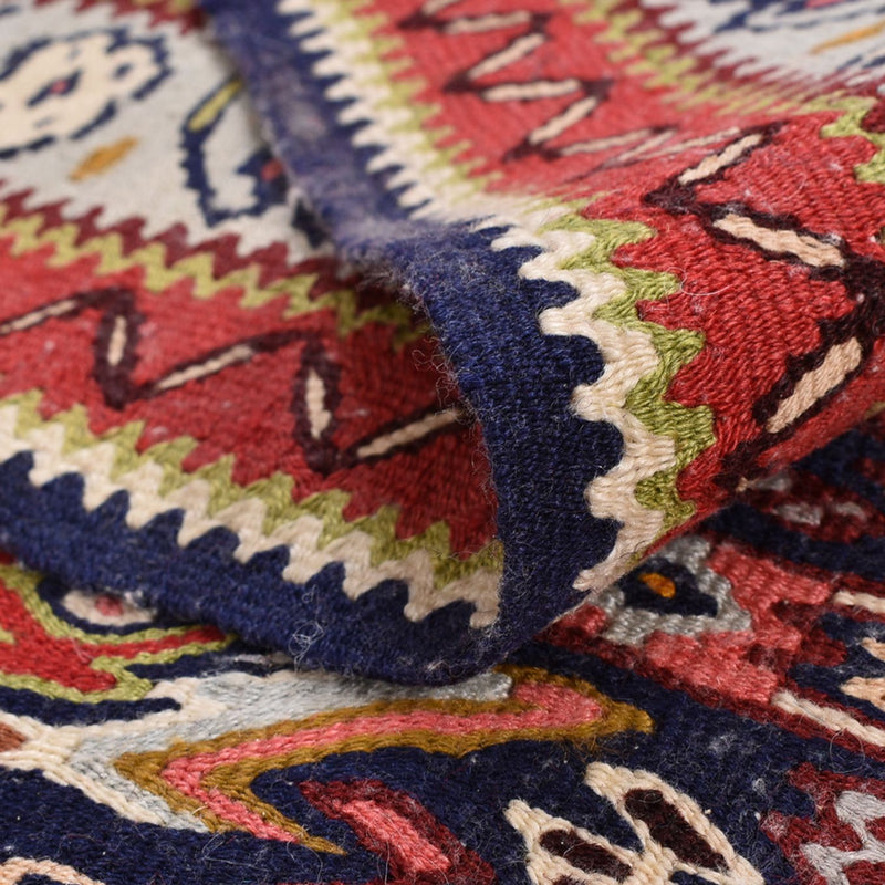 Runner Kelim Carpet - orientalisk matta - 437 x 81 cm - beige