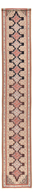 Runner Kelim Carpet - orientalisk matta - 495 x 85 cm - mörkblå