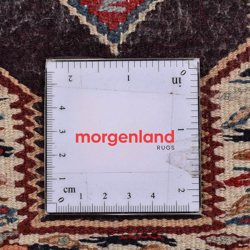 Runner Kelim Carpet - orientalisk matta - 495 x 85 cm - mörkblå