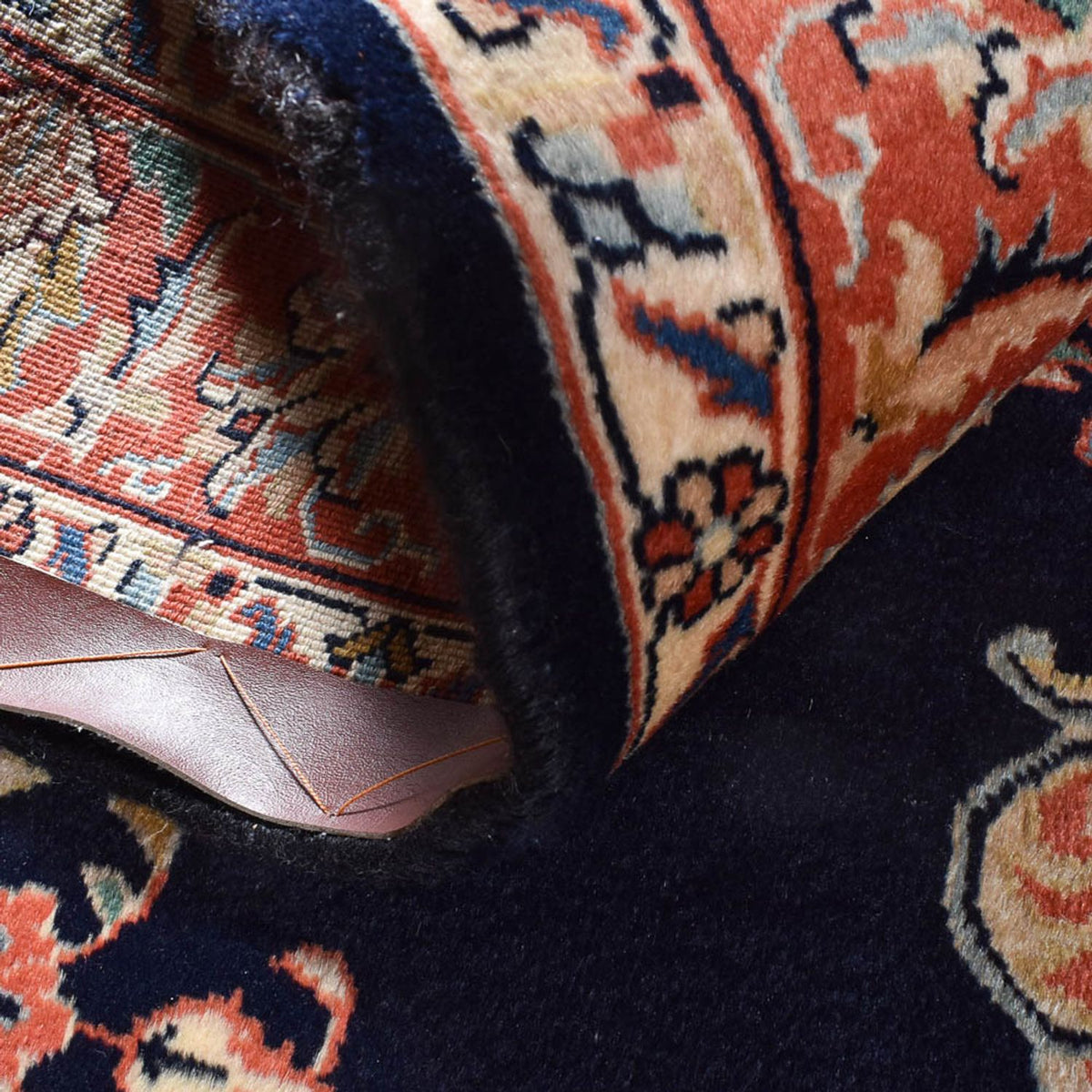 Persisk matta - Classic - 208 x 138 cm - mörkblå