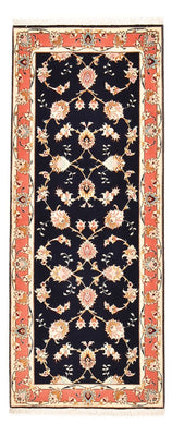 Runner Persisk matta - Tabriz - Royal - 189 x 74 cm - mörkblå