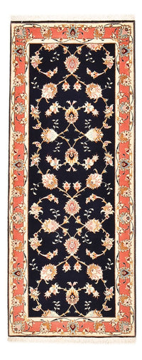 Runner Persisk matta - Tabriz - Royal - 189 x 74 cm - mörkblå
