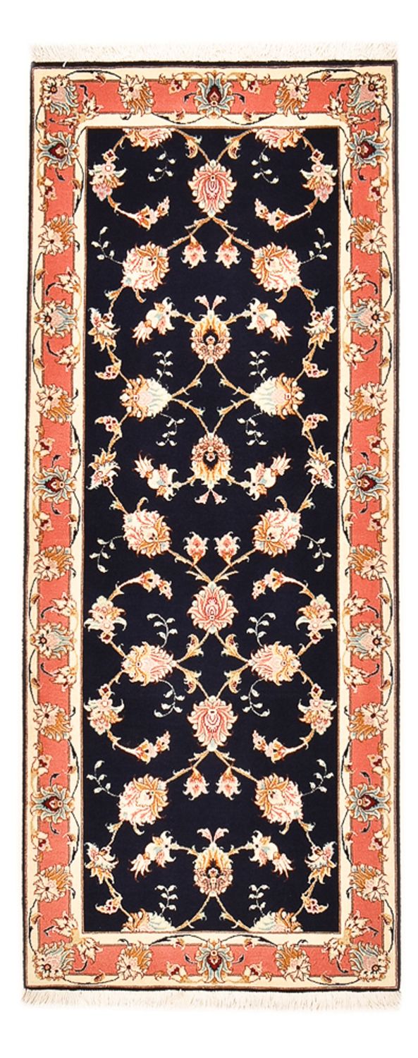 Runner Persisk matta - Tabriz - Royal - 189 x 74 cm - mörkblå