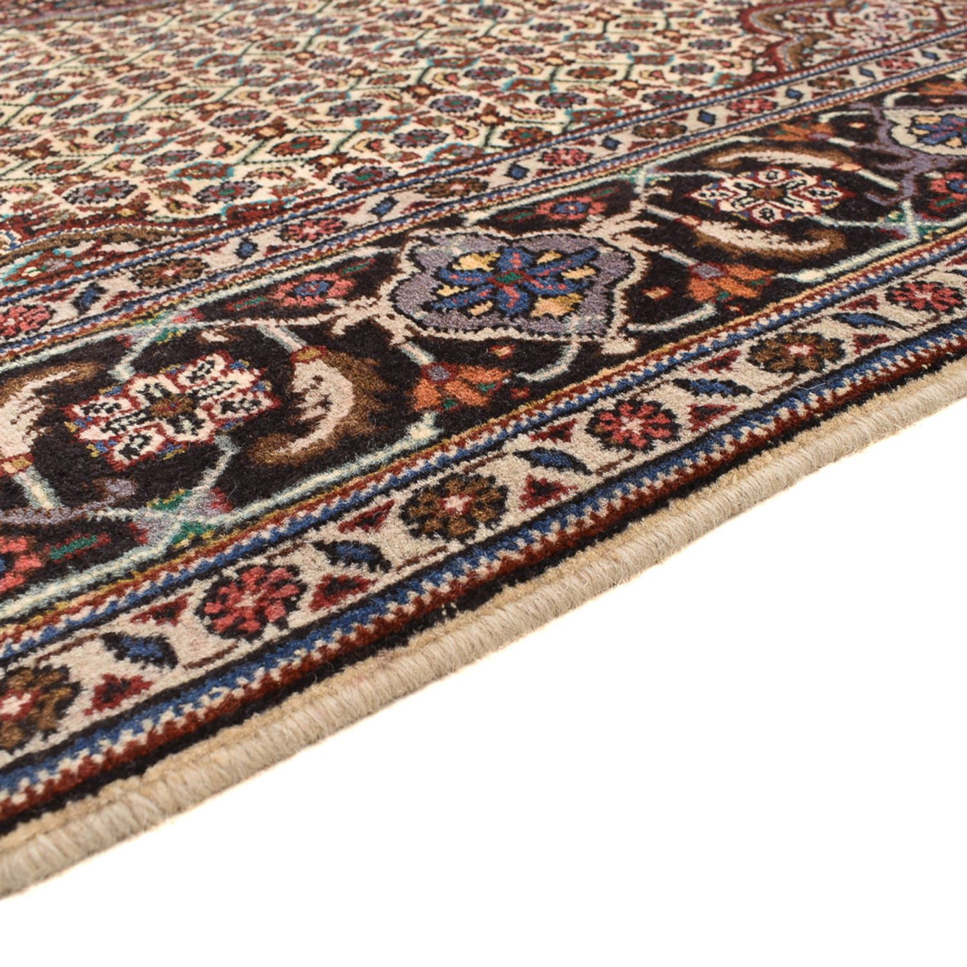 Persisk matta - Tabriz - Royal kvadrat  - 210 x 200 cm - ljusbrun
