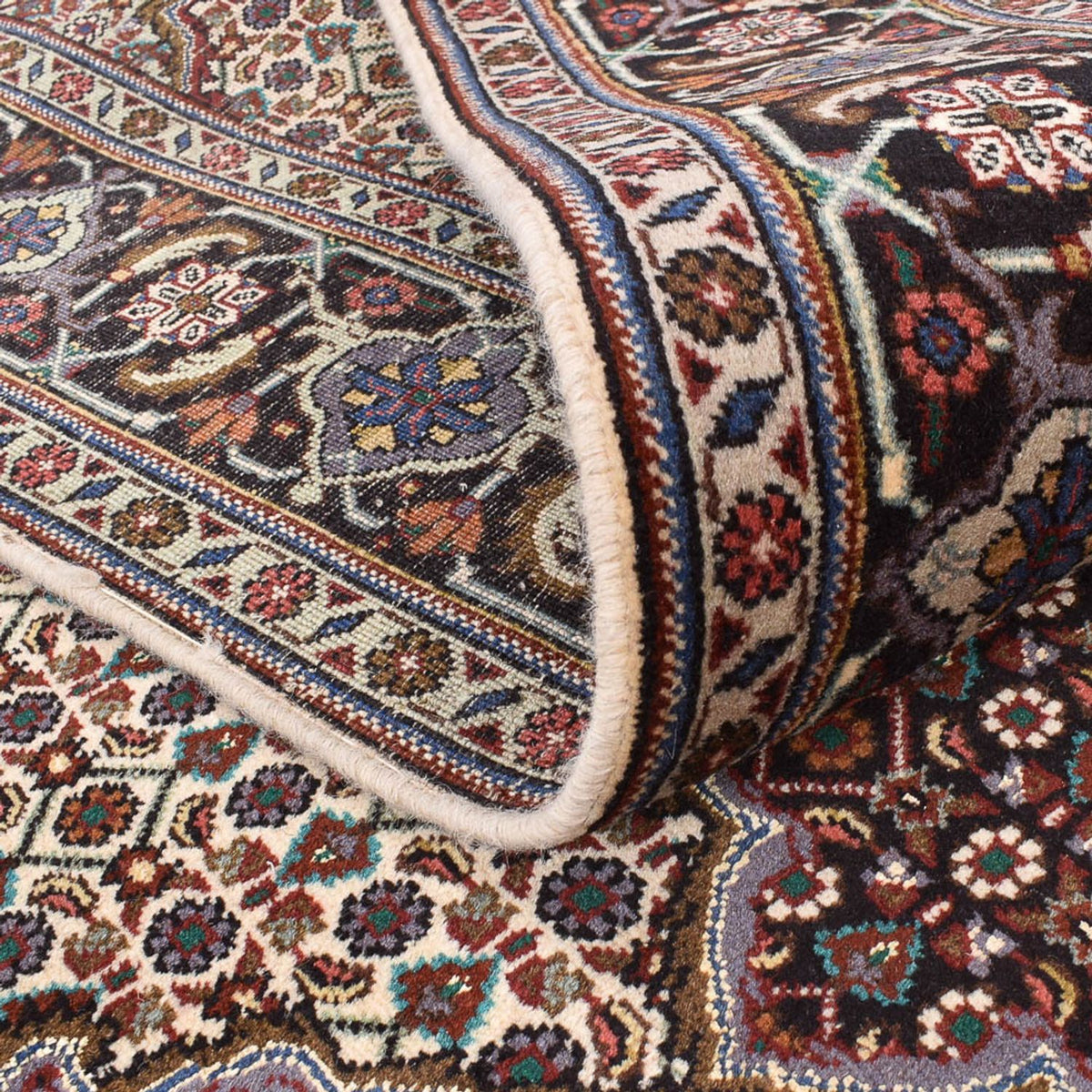 Persisk matta - Tabriz - Royal kvadrat  - 210 x 200 cm - ljusbrun