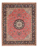 Persisk matta - Tabriz - Royal - 307 x 247 cm - ljusröd