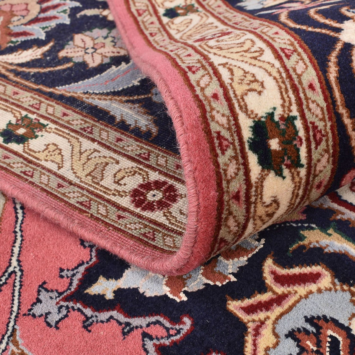 Persisk matta - Tabriz - Royal - 307 x 247 cm - ljusröd