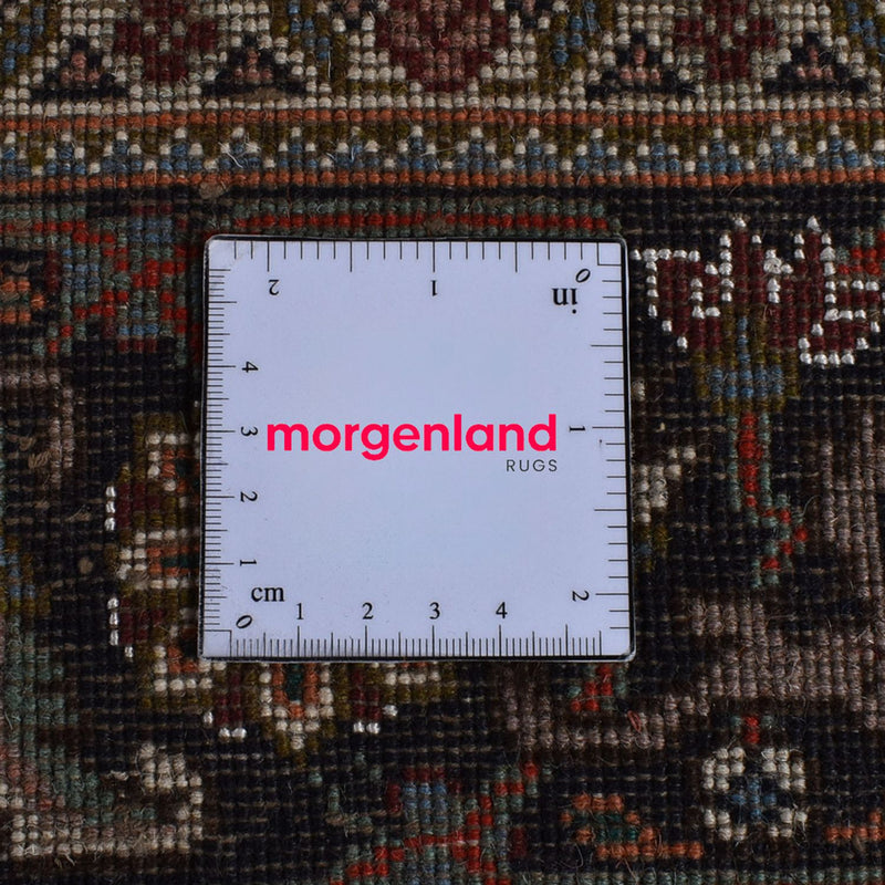 Persisk matta - Tabriz - Royal - 202 x 153 cm - mörkbrun