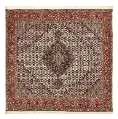 Persisk matta - Tabriz - Royal kvadrat  - 205 x 193 cm - brun