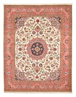 Persisk matta - Tabriz - Royal - 325 x 246 cm - grädde