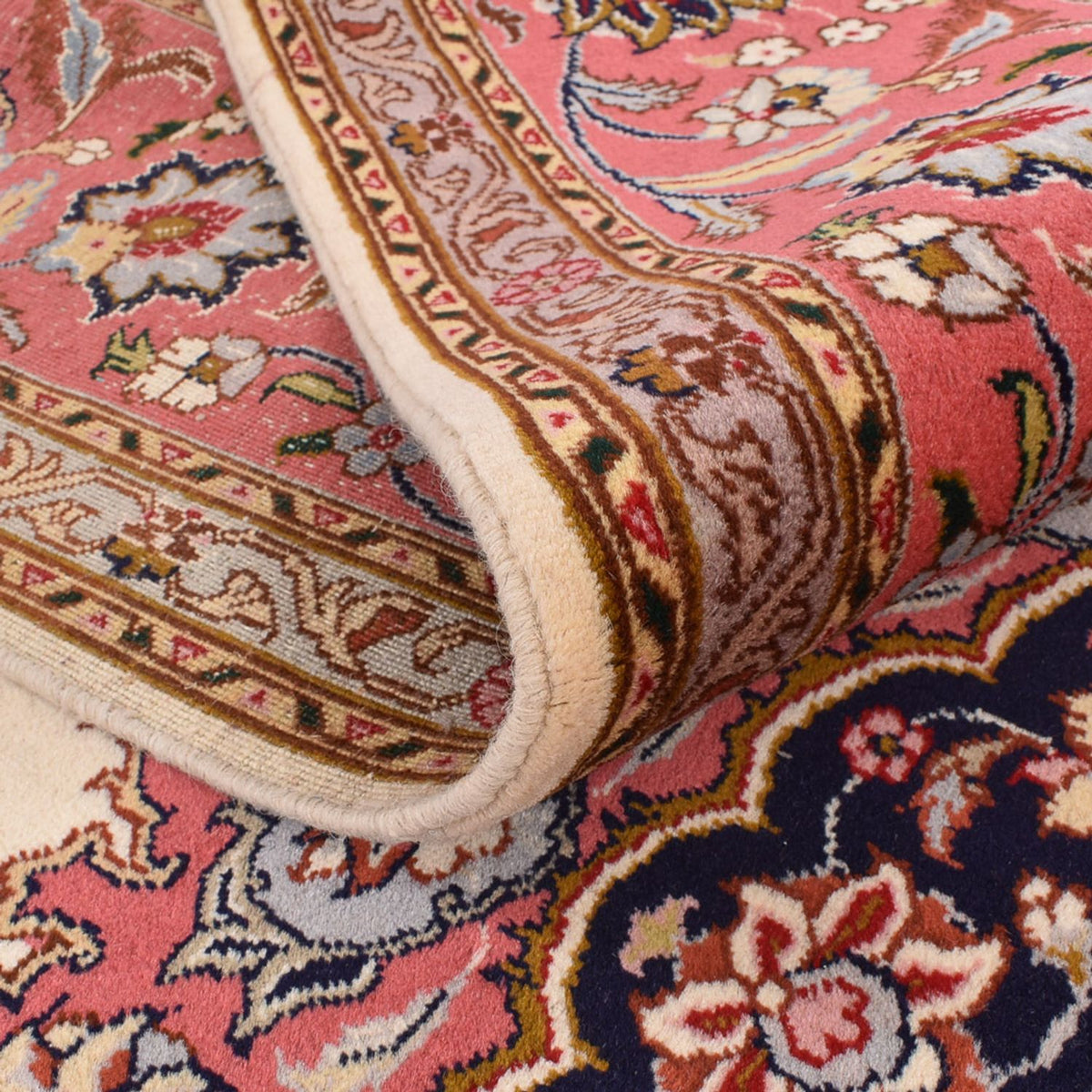 Persisk matta - Tabriz - Royal - 325 x 246 cm - grädde