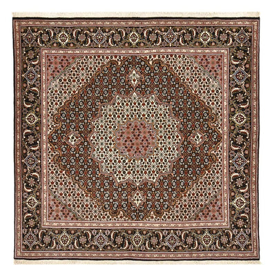 Persisk matta - Tabriz - Royal kvadrat  - 203 x 202 cm - brun