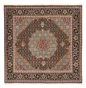 Persisk matta - Tabriz - Royal kvadrat  - 203 x 202 cm - brun