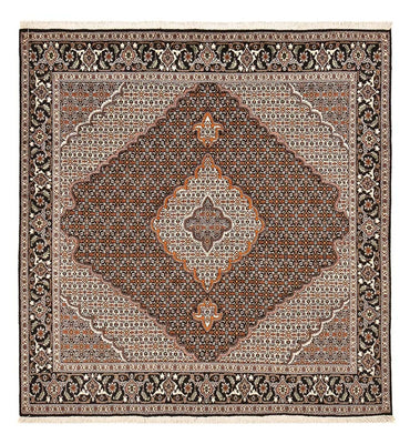 Persisk matta - Tabriz - Royal kvadrat  - 207 x 200 cm - brun