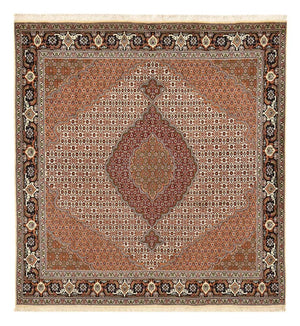 Persisk matta - Tabriz - Royal kvadrat  - 209 x 198 cm - brun