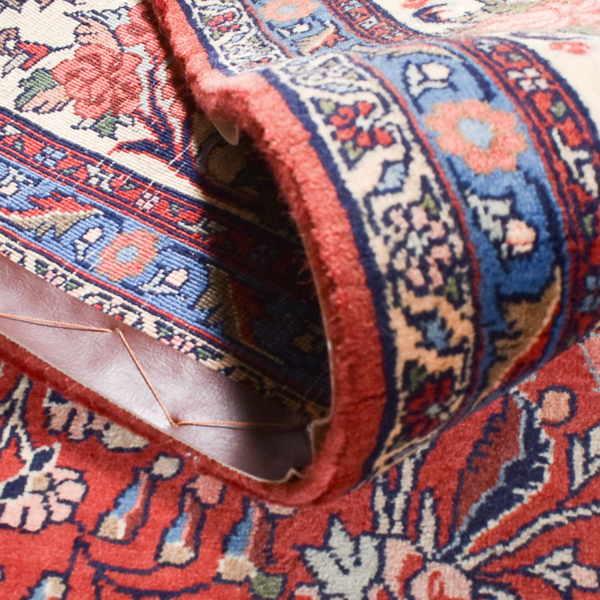 Persisk matta - Bijar - 316 x 215 cm - röd