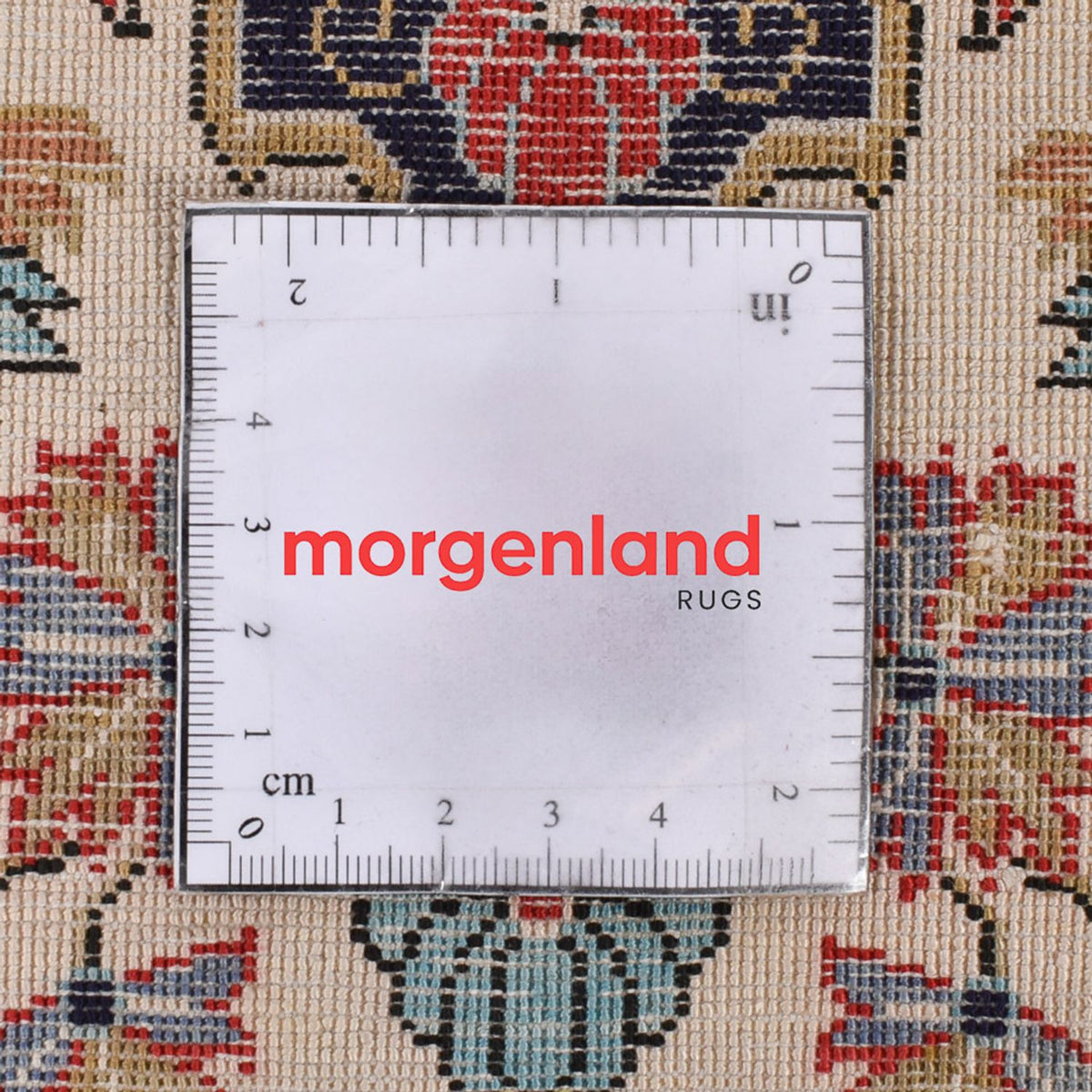 Runner Silk Carpet - Ghom Silk - Premium - 222 x 69 cm - grädde