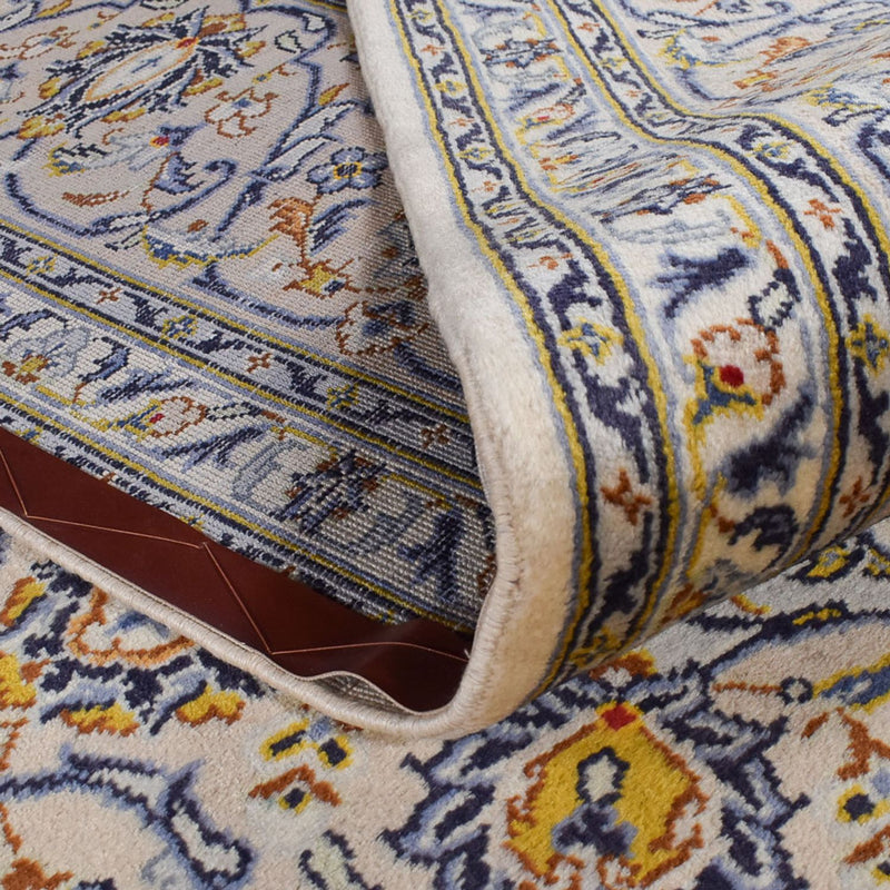 Persiska mattor - Keshan - Kungliga - 345 x 245 cm - grått