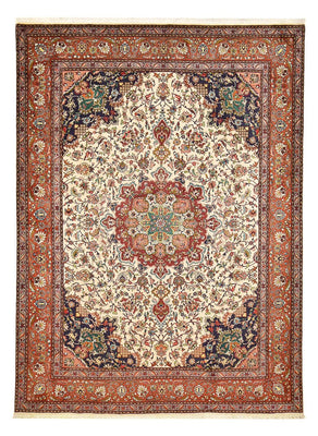 Persisk matta - Tabriz - Royal - 356 x 258 cm - grädde